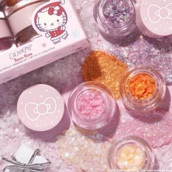 ColourPop × Hello Kitty And Friends
SNOW CUTE Mini Glitterally Obsessed Kit - Picture 4 of 9